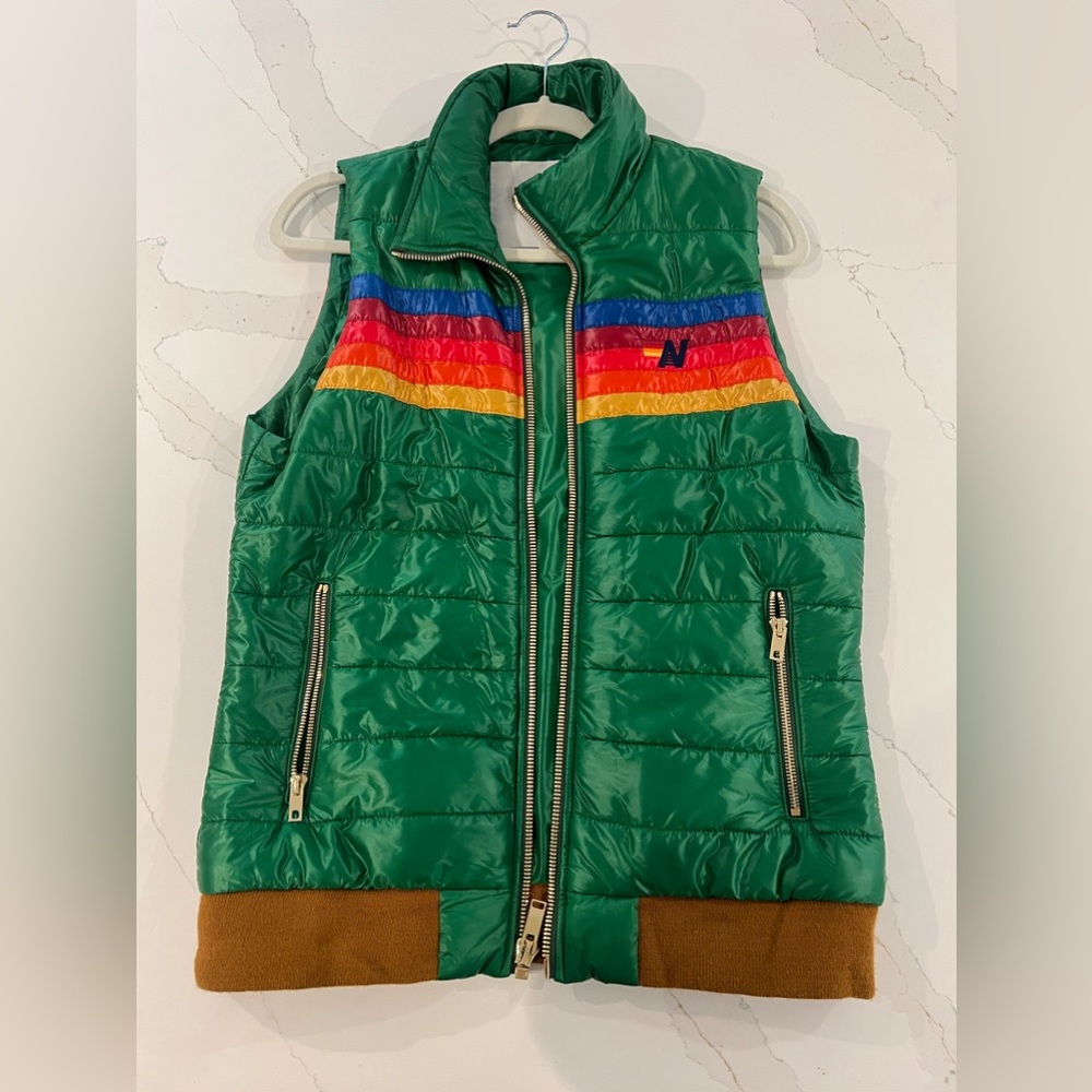 Aviator nation puffer vest
